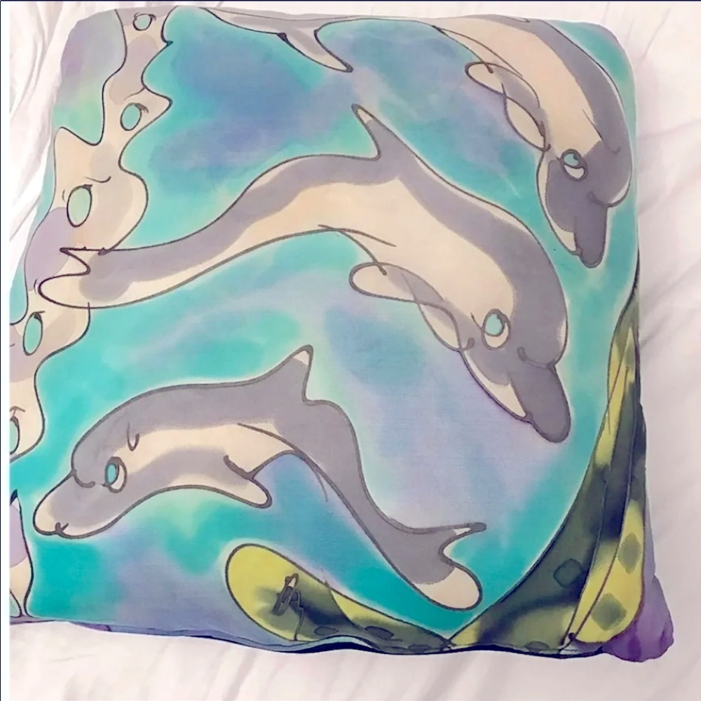 Dolphin pillow